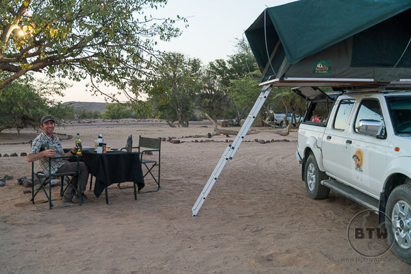 Aba Huab Campsite in Namibia