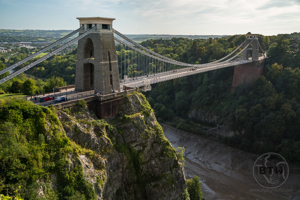 Clifton Suspension Bridge in Bristol UK