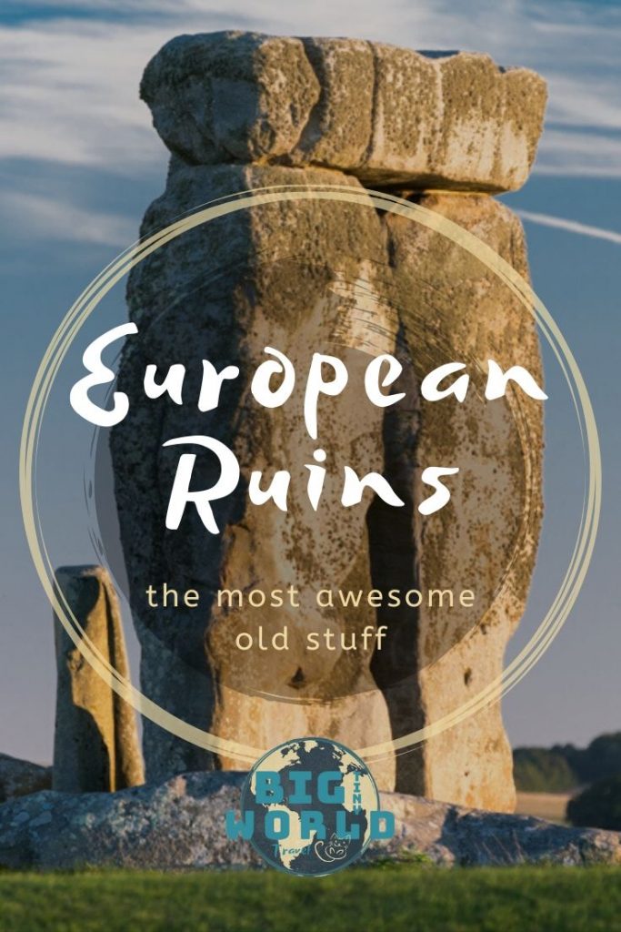 European Ruins: The Most Awesome Old Stuff | We have a crazy love for abandoned buildings and ancient ruins. Want to know our favorites from all over Europe? Read on to find out! | BIG tiny World Travel | #bigtinyworld #europeanruins #ruins #abandoned #europetravel