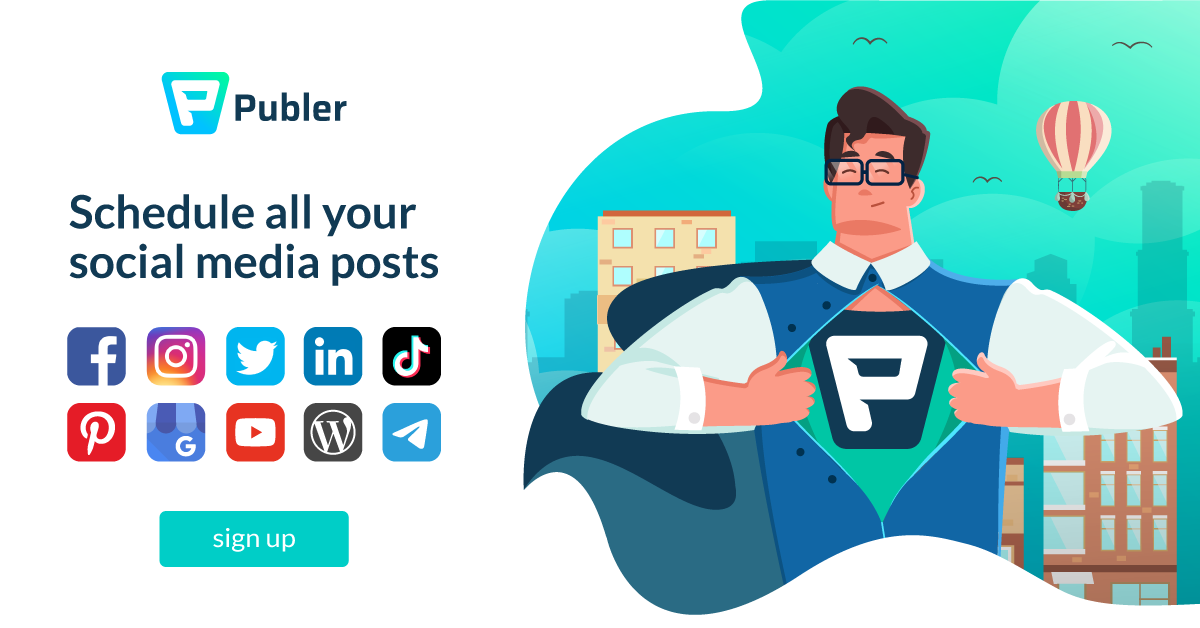 Schedule social media posts with Publer!